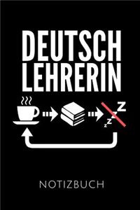 Deutschlehrerin Notizbuch