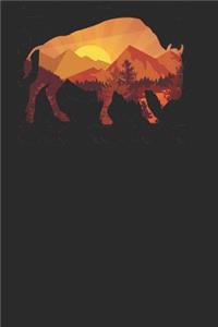 Buffalo Mountains Silhouette