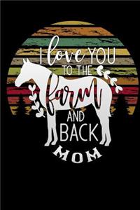 i love you to the farm and back