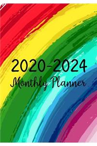 2020-2024 Monthly Planner