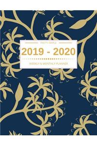 2019 - 2020 Planner Weekly And Monthly