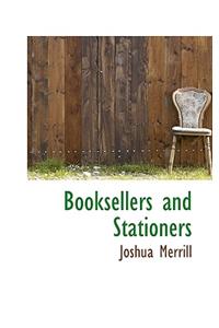 Booksellers and Stationers