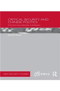 Critical Security and Chinese Politics