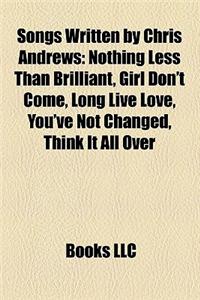 Songs Written by Chris Andrews
