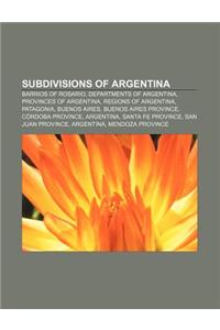 Subdivisions of Argentina
