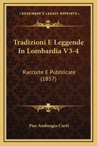 Tradizioni E Leggende In Lombardia V3-4