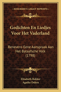 Gedichten En Liedjes Voor Het Vaderland