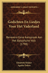 Gedichten En Liedjes Voor Het Vaderland