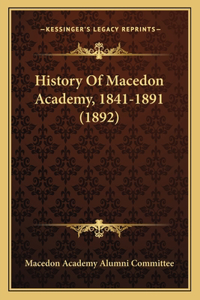 History Of Macedon Academy, 1841-1891 (1892)