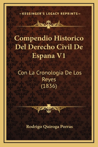 Compendio Historico Del Derecho Civil De Espana V1