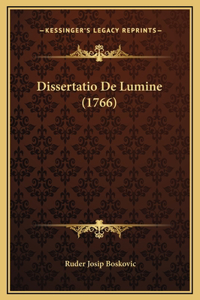 Dissertatio De Lumine (1766)