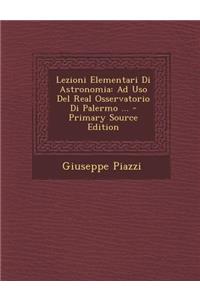 Lezioni Elementari Di Astronomia