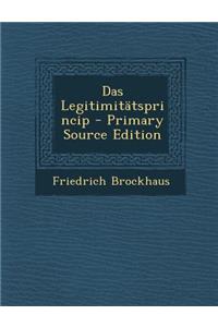 Das Legitimitatsprincip