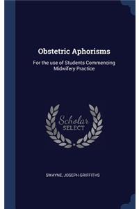 Obstetric Aphorisms