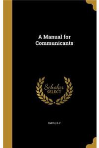 Manual for Communicants