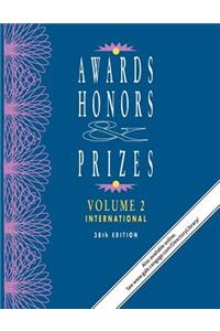 Awards, Honors & Prizes