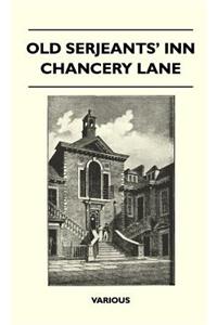 Old Serjeants' Inn Chancery Lane