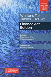 Whillans's Tax Tables 2020-21 (Finance Act edition)