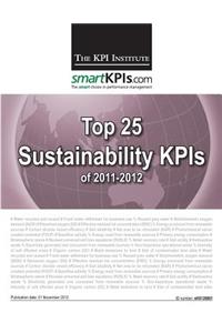 Top 25 Sustainability KPIs of 2011-2012