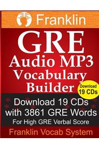 Franklin GRE Audio MP3 Vocabulary Builder: Download 19 CDs with 3861 GRE Words for High GRE Verbal Score