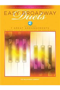 Easy Broadway Duets Later Elementary to Early Intermediate Level Book/Online Audio