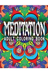 MEDITATION ADULT COLORING BOOK - Vol.9