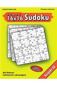 16x16 Super-Sudoku Ausgabe 08