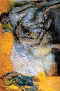 ''Two Dancers in Yellow and Pink'' by Edgar Degas