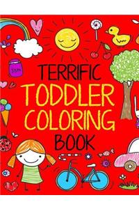 Terrific Toddler Coloring Book