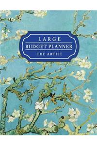 Large Budget Planner the Artist
