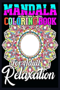mandala coloring book for adult relaxation