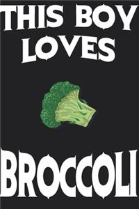 This Boy Loves BROCCOLI Notebook