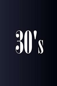30's Journal