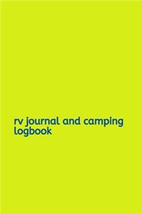 RV Journal and Camping Logbook