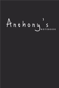 Anthony's notebook