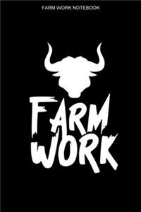 Farm Work Notebook