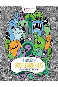 Amazing Doodle Monsters Coloring Book