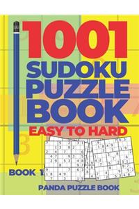 1001 Sudoku Puzzle Books Easy To Hard - Book 1