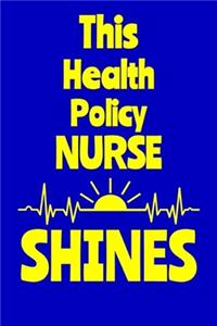 This Health Policy Nurse Shines