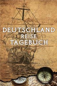 Deutschland Reise Tagebuch: Gepunktetes DIN A5 Notizbuch mit 120 Seiten - Reiseplaner zum Selberschreiben - Reisenotizbuch Abschiedsgeschenk Urlaubsplaner