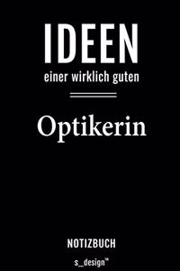 Notizbuch für Augen-Optiker / Optiker / Optikerin