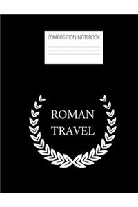 composition notebook roman travel