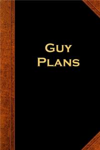 2020 Weekly Planner For Men Guy Plans Vintage Style 134 Pages