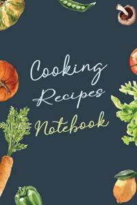 Cooking Recipes for Two: Guided Notebook to Write & Log Your Favorite Recipes - Gift for Busy People Who Needs to Cook