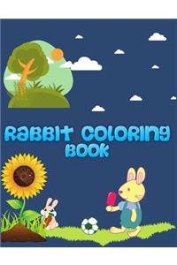 Rabbit Coloring Book