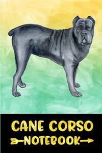 Cane Corso Notebook: Lined Journal Composition Notebook