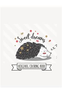 Hedgehog Coloring Book