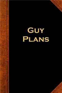 2020 Daily Planner For Men Guy Plans Vintage Style 388 Pages