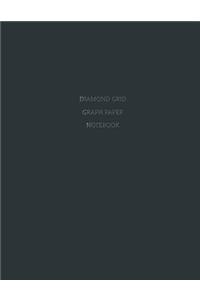 Diamond Grid Graph Paper Notebook