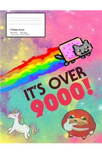 Nyan Cat College Composition Notebook